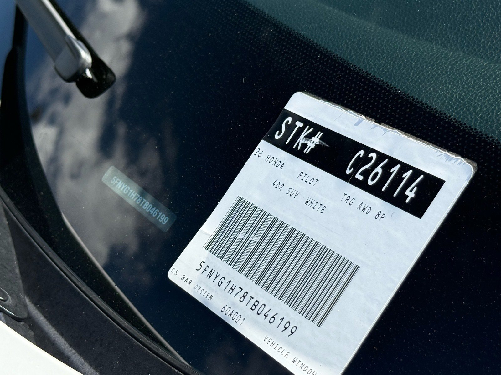 2026 Honda Pilot Touring — photo 33 thumbnail