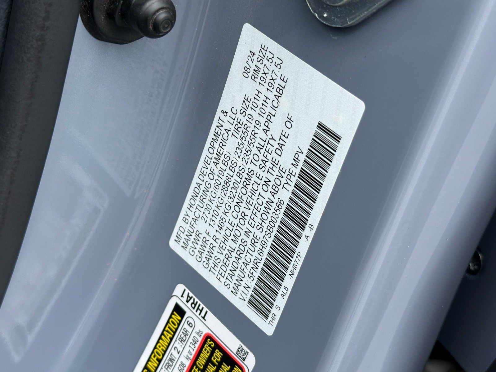 2025 Honda Odyssey Elite — photo 34 thumbnail