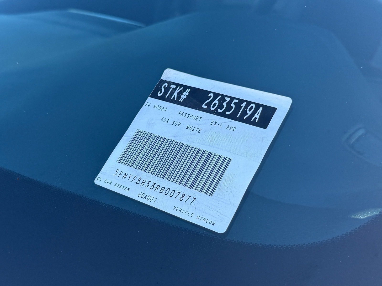 2024 Honda Passport EX-L — photo 33 thumbnail