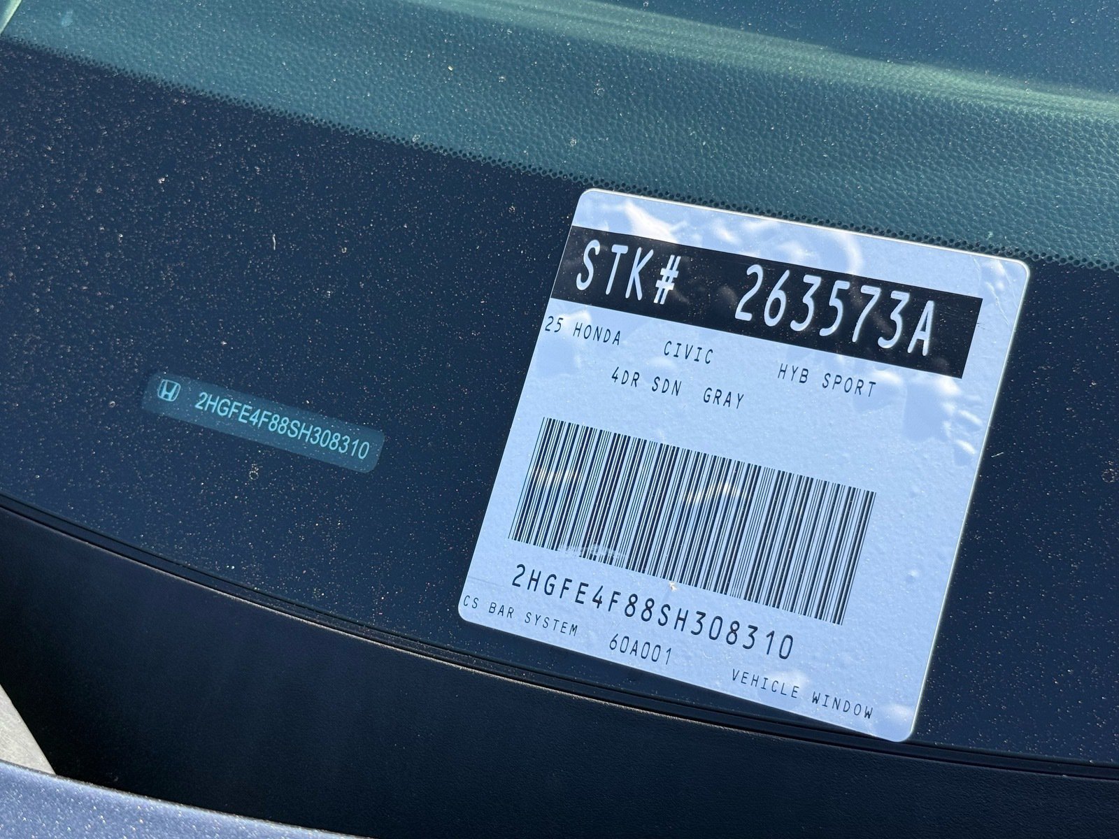 2025 Honda Civic Hybrid Sport — photo 33 thumbnail