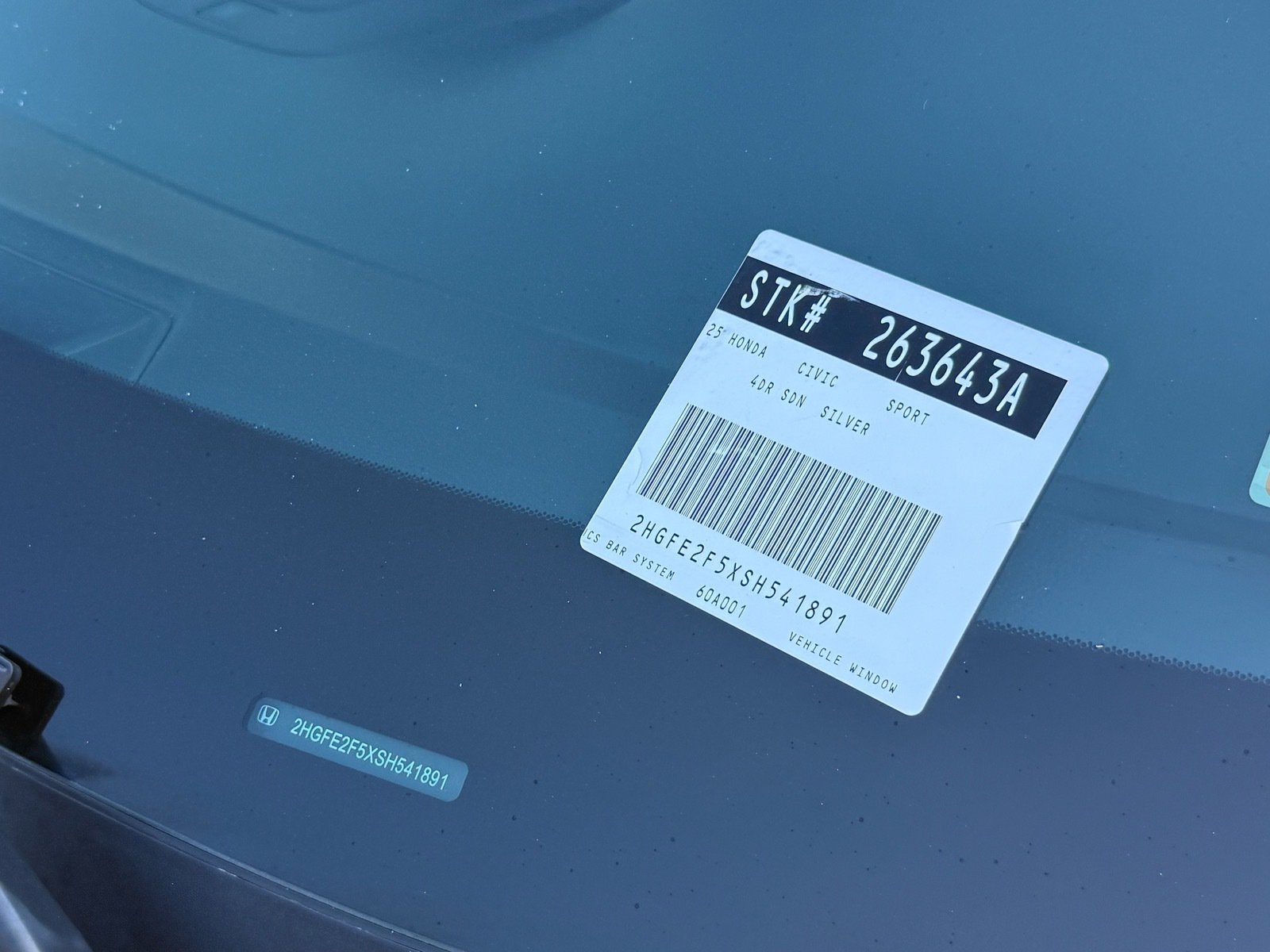 2025 Honda Civic Sport — photo 34 thumbnail