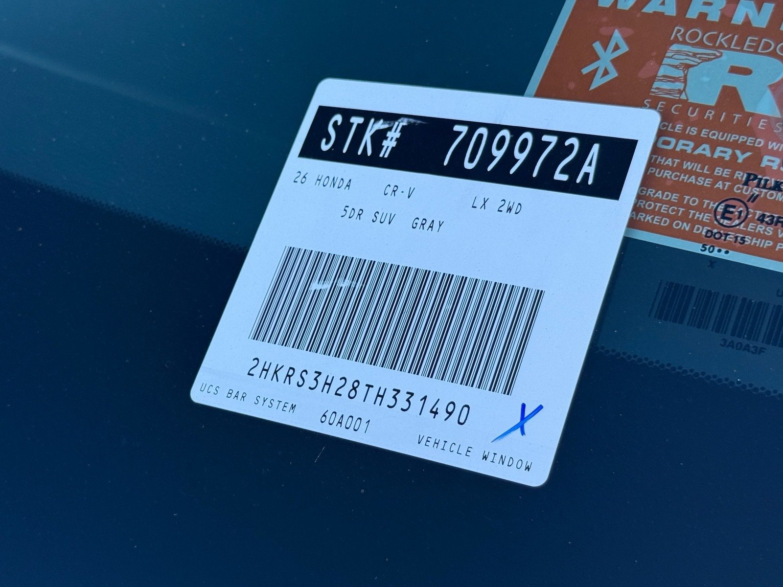 2026 Honda CR-V LX — photo 34 thumbnail