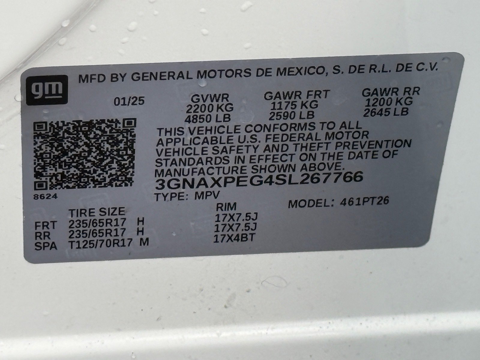 2025 Chevrolet Equinox LT — photo 34 thumbnail