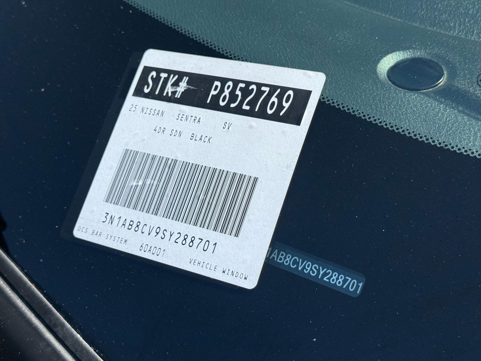 2025 Nissan Sentra SV — photo 33 thumbnail