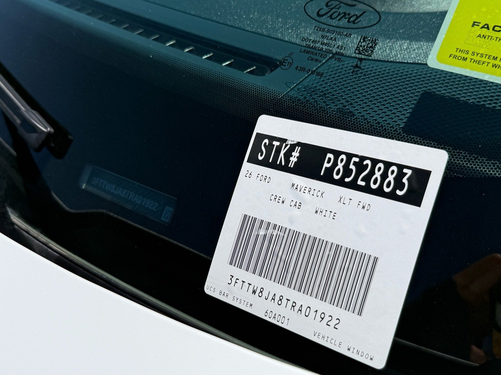 2026 Ford Maverick XLT — photo 33 thumbnail