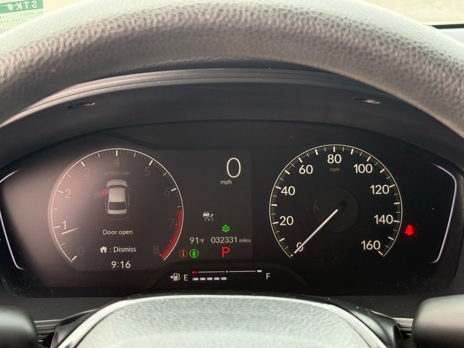 2026 Honda Civic LX — photo 17 thumbnail