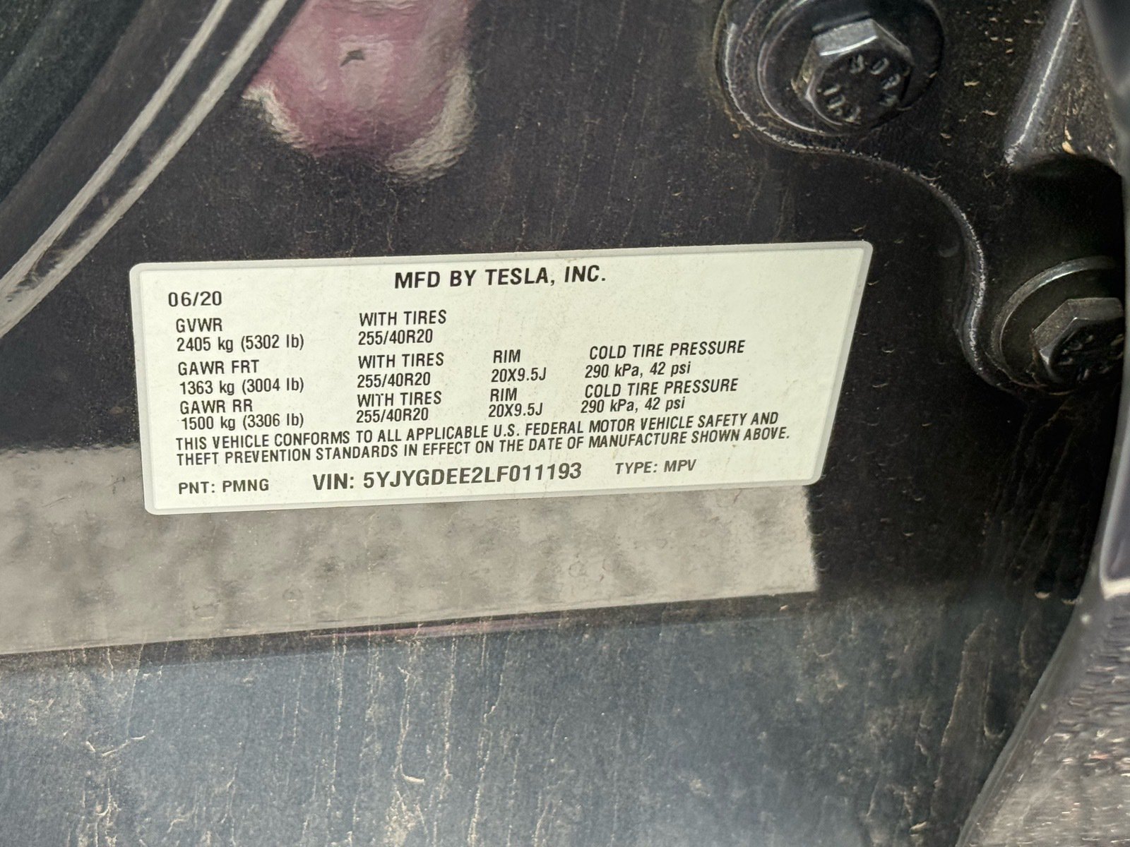 2020 Tesla Model Y Long Range — photo 12 thumbnail